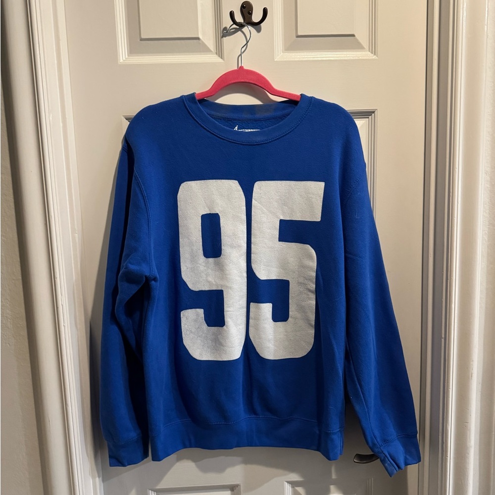 Matchbox Blue 95 Crewneck